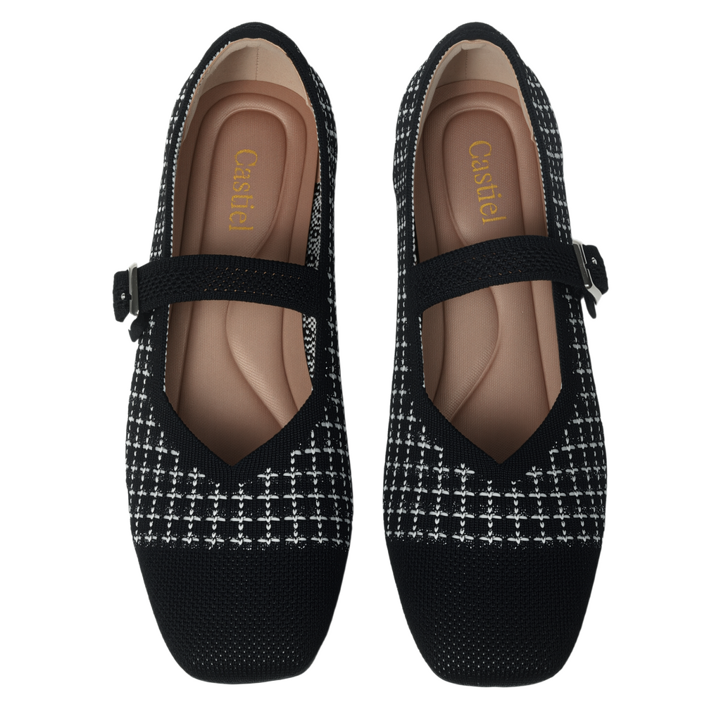 Square-Toe Mary Janes